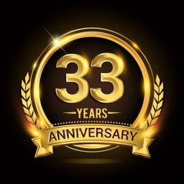 33rd Anniversary 