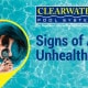Signs of An Unhealthy Pool