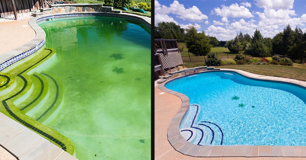 From green to clean, how to slam pool clean