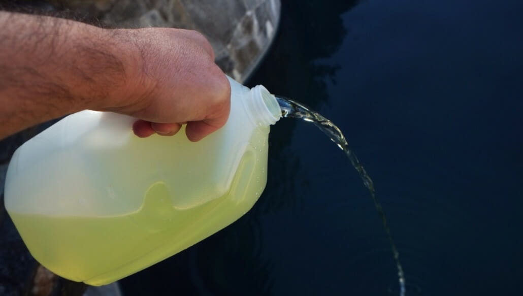 SLAM Pool with Liquid Chlorine